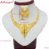 Brincos de colar de borla Adixyn Dubai Jóias Jóias para Mulheres Meninas Color Gold Africana Etiópia Índia Jóias de festa de casamento N11214301K