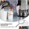 Dinnerware Sets 1 Set Kitchen Tra Fine Mesh Strainer Filter Spoon Jam Coffee Straining Drop Delivery Home Garden Dining Bar Dhhpl