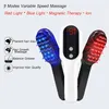 Head Massager Electric Massage Comb Anti-Hair Loss Red Light Hair Scalp Applicator Relaxation Treatment Hair Massager for Growth Hairbrush 231218