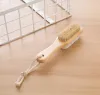 Poils de crinière de bain brosse de pieds propres pierre ponce en bois pieds pédicure élimination des callosités soins des pieds brosse dissolvant peau morte propre 12 LL