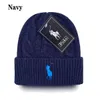 Luxury Sticke Hat Ladies Designer Beanie Cap Wool Polo grovvävd varm hatt för män födelsedagspresent