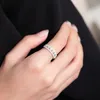 Anéis de casamento discreto design extravagante feminino incrustado redondo/marquise em forma cz moda acessórios femininos aniversário presente da menina