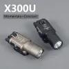 금속 전술 확실한 X300U X300 Ultra XH35 X300UH-B 스카우트 라이트 에어 소프트 라이트 스트로브 손전등 랜턴 토치