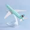 Aeronave Modle Air Canada Boeing 777 Avião Modelo Liga Metal Avião Coleção de Lembranças 16cm 231218