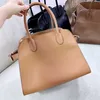 Deri kadın çanta satır büyük kapasiteli banliyö tote çanta moda bir omuz crossbody çanta cüzdan 231218