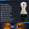 Nieuwe Decoratieve Verlichting 2 stks Canbus WY21W T20 7440 LED Richtingaanwijzers Blub Lampen Voor Subaru Legacy Forester Impreza Outback BRZ WRX STI XV Crosstrek