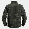 Heren trainingspakken lente en herfst dun gaas waterdicht camouflagepak buitensport casual werkkleding mode grote zak