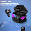 Cep Telefonu Kulaklıklar X15 TWS Kablosuz Kulaklık 5.3 Bluetooth Kulaklık 65ms Düşük Gecikme Earbud ESPort Oyun Kulaklık Oyuncusu MIC 231218