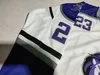 Custom Mens Vintage ECHL Reading Royalss 23 Marc Cavosie Jersey 12 Chris Blight Home Hockey Jerseys ou qualquer nome e número tamanho S-6Xl Stitch 86