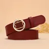 Lettre boucle ceinture concepteur femmes ceinture en cuir or ceinture pour hommes mode jean accessoires