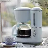 Coffee Makers Portable Coffee Machine Home Office American Drip Type Small Mini Insulation Coffee Concentration Adjustment Tea Brewing TeapotL231219