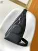 Projektant luksusowy duet taigarama slingbag body torba czarna M30936 Torba na ramię 7a Najlepsza jakość