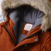 Jacken IYEAL Jungen Mäntel Herbst Winter Mode Mit Kapuze Pelz Kinder Plus Samt Wärmende Baumwolle Oberbekleidung Für Kinder Jacke 5 14 jahre 231218