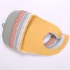 Hair Accessories 1Pcs Lunch Apron Toddler Silicone Bibs Baby Kids Girl Boys Waterproof Saliva Solid Feeding Bib Aprons