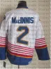 Maglia CCM Vintage Hockey Brett Hull Wayne Gretzky Al Macinnis Maglie classiche retrò cucite casa lontano Blu Bianco 51