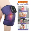 Leg Massagers Heated Knee Shoulder Elbow Pad Electric Heating Therapy Knee Massager Shoulder Physiotherapy Leg Arthritis Joint Pain Relief 231218