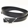 Fashion Classic Beltes For Men Women Designer Belt Chastity Silver Mens Black lisse Gold Buckle Cuir Largeur 3 6cm avec boîte Box 216J