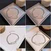 Bedelarmbanden Roestvrij Stalen Handketting Lucky Cross Voor Vrouwen Mannen Europese Paar Bangle Vrienden Verjaardag Hiphop Partij Sieraden Gift Otq2O