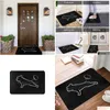 Carpets French Bldogs Yoga Doormat Rug Carpet Mat Footpad Bath Nonslip Toilet Balcony Parlor Durable Washable 230210 Drop D Homefavor Dhmch