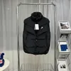 Gilet da donna Gilet firmato Tasche con cerniera alla moda Sport Collisione Colore Splicing Tempo libero Antivento Caldo Colletto alla coreana Modelli di coppia in cotone