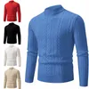 Kadınların Sweaters 2023 Sonbahar ve Kış Erkekleri Shean Sheep Pole Polar Katı Jakard o Boyun Örme Sıcak İnce Yüksek Kaliteli Pullover 231219