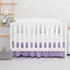 Sängkjol Crib Damm Cover Soft Elastic Baby For Bedroom Easy Installation Pleated Toddler Bedding Boys