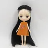 Bebekler dbs blyth mini bebek 10cm bjd normal vücut bebek sevimli kızlar hediye anime oyuncak rastgele elbise 231218