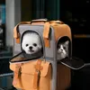 Trasportino per cani Borsa per animali portatile Zaini per gatti traspiranti Zaino leggero e spazioso per esterni per cani di piccola taglia e media