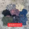 Herrjacka kappa mode märke carhart j97 carhatjackets jackor slut Kahart Santa Fe B136 American Vintage tvättade gamla denim M97J