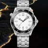 Ceramic Bezel Luxury Watch Top Quality 41mm Mens Automatic Watches 8215 Mechanical Movement Ocean 300 armbandsur Rostfritt stål Klocka sportdykningsklocka AAA