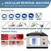 Machine amincissante Enlèvement vasculaire 980nm Veines d'araignée Équipement laser Vaisseaux sanguins Supprimer la physiothérapie Enlèvement de champignons des ongles DHL Fret gratuit