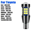 Nieuwe Decoratieve Verlichting 2x LED T15 Canbus Lamp Reverse Gloeilamp W16W Voor Toyota Rav4 Avalon Sienna Tacoma Highlander Sequoia Matrix 4Runner Yaris Vitz