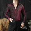 Camisas casuais masculinas chegam aos homens de moda slim fit shir