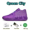 Lamelo Chaussures de sport Rick x Lamelo Ball Mb.01 Chaussures de basket-ball pour hommes Queen Buzz Noir Lo Ufo Rouge Blast Rock Ridge Pas d'ici Hommes Sport Trainner Baskets 40-46