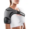 Oreillers de massage pour le cou Masseur électrique pour le genou Coussin chauffant Massage par vibration Épaule Coude Ceinture de soutien Arthrite Soulagement de la douleur Thérapie de température Brace 231218