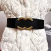 Cinturones de marca de moda Gran hebilla de oro Diseñador clásico Diseñador Vestido para mujer Cinturón Variedad de estilos de colores Disponible Damas B250Q