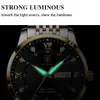 Wristwatches POEDAGAR Men Watch Fashion High Quality Leather Watches Waterproof Luminous Week Date Top Brand Luxury Quartz Man Wristwatch 231219