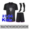 KANE Soccer Jerseys MUSIALA DE LIGT 23 24 Kits Enfant Joueur SANE HERNANDEZ BAYERNS Munich Gnabry Oktoberfest MULLER DAVIES KIMMICH Chemise de football Hommes Kit Enfants