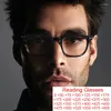 Solglasögon Fashion Men Clear Round Glasses Frame receptbelagda Optiska linser Datorglasögon T Dekorativt anti Blue Light 1.5