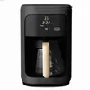 커피 메이커 아름다운 14 컵 프로그래밍 가능한 터치 스크린 커피 메이커 검은 참깨 : Drew Barrymorel231219