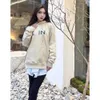 Designer Cel Women and Men Hooded Hoodie 2023 Autumn/Winter New Cel Classic Hot Glue Letter Loose Capuz Mens e Mulheres Solid Sold Color Sweater Cel K1HL 1Re3 qalc