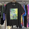 Designer de jogos de moda marca verão novo designer de moda masculina de alta qualidade 100% algodão clássico carta caso camiseta solta manga curta camisa bola do mar S-XL