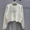 مصمم سترة نساء متماسكة pullover الإناث الشتاء الخريف الأكمام الطويلة الحياكة فضفاضة طاقم الطاقم