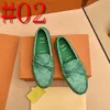 40Model Superweiche Herren-Mokassins zum Hineinschlüpfen, Designer-Loafer, flache Schuhe, Freizeitschuhe, Krokodil-Mikrofaser-Lederschuhe, Übergröße 38–46