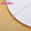 Anklets Tren Women Foot Chains Adjustable jer Charm 925 Sterling Silver Anklets Bohemia Jewelry Summer Holiday DesignL231219