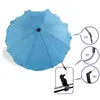 Stroller Parts Solid Color Infant Baby Pushchair Pram Umbrella Sun Shade Canopy Cover Parasol