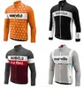 세트 2024 Morvelo Winter Fleece 열 사이클링 저지 사이클링 의류 ciclismo maillot mtb l13