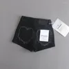 Women's Shorts Black Gothic Fashion Vintage High Waist A-line Mini Y2k Baggy Casual Harajuku Korean Trashy 2000s Clothes