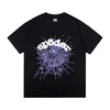 メンズTシャツデザイナーシャツ女性sp5der men spider 555555フォームプリントウェブプルオーバークルーネック半袖ティーS-xl 9cf8 9cf8 98km