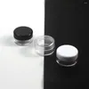 Storage Bottles 100pcs/lot Plastic PS 5g Loose Powder Jar 5ml Clear Color Cream Eyeshadow Case Cosmetic Packing